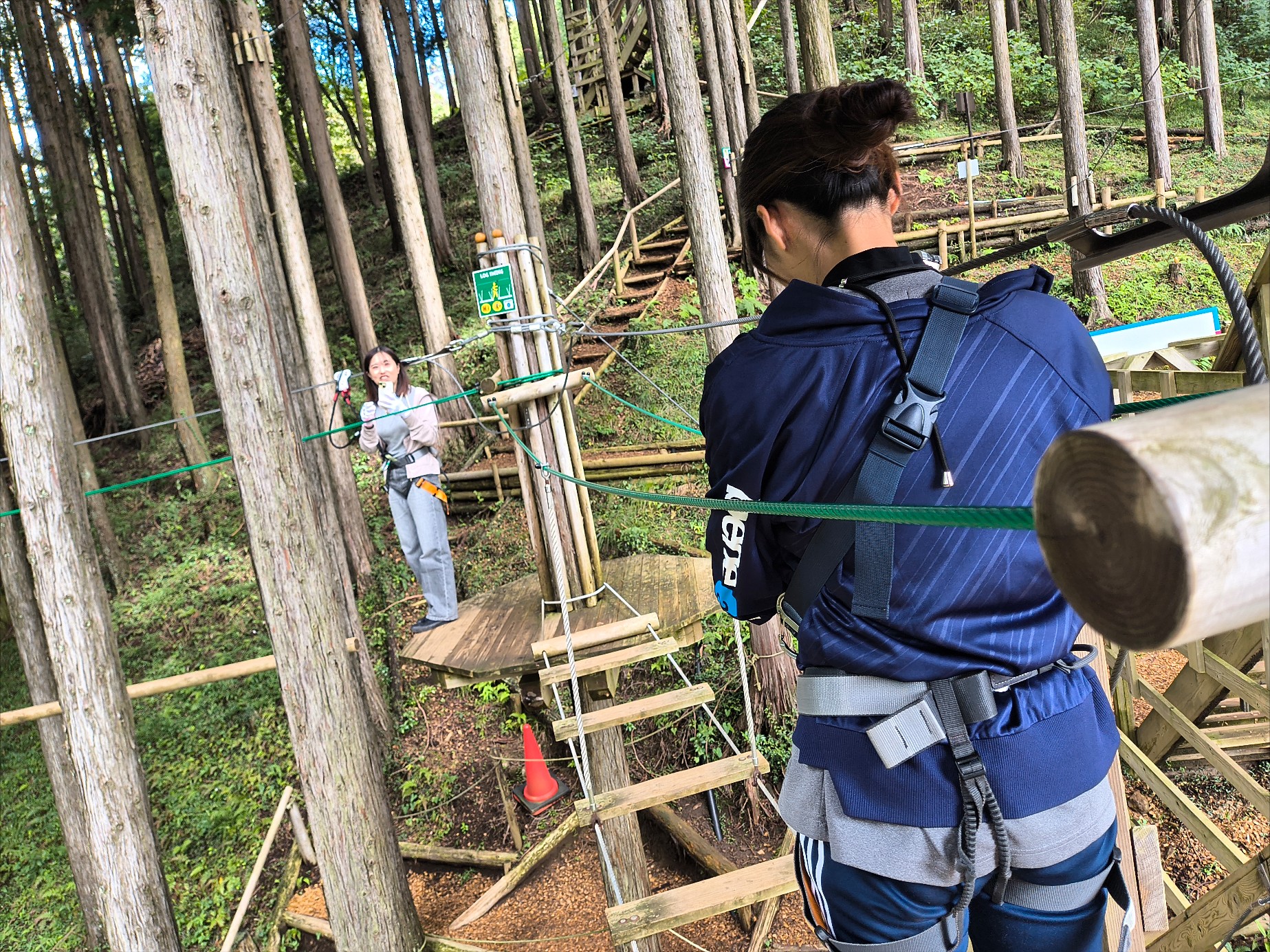スポーツの秋！ ＜三島フォレストアドベンチャーに行ってみた